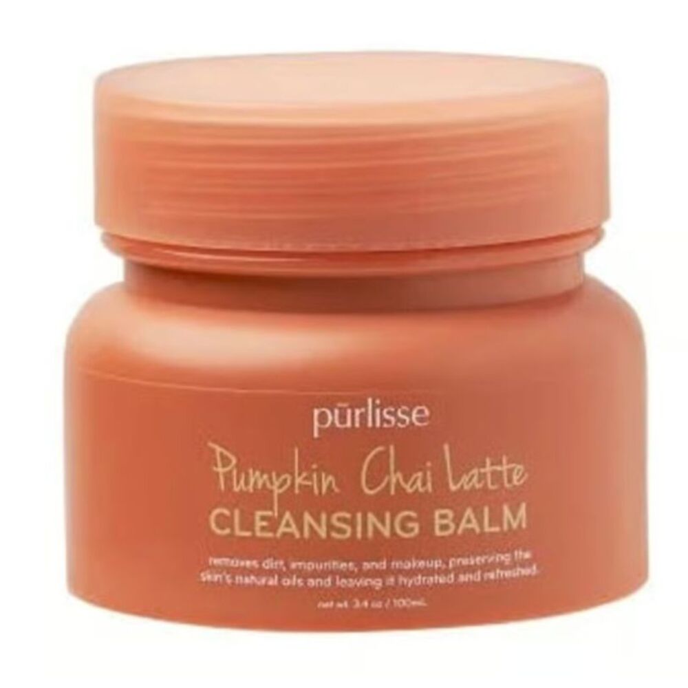Purlisse Pumpkin Chai Latte Cleansing Balm 2.7 oz NIB